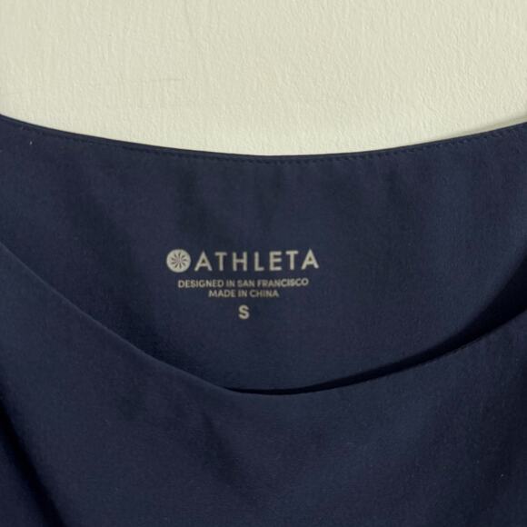 Athleta FWS Cami Navy Blue Tank Top Size Small - Picture 4 of 6
